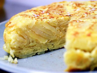 Trứng chiên hành tây Trứng chiên hành tây