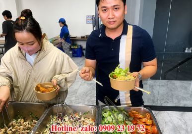 Cung Cấp Cơm Trưa Công Nhân Uy Tín Tại KCN Tây Bắc - Củ Chi
