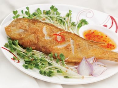 Cá mó chiên giòn