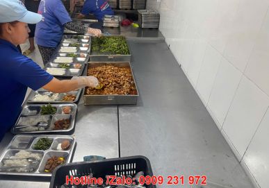 Công ty suất ăn công nghiệp tại khu công nghiệp Đức Hòa III - Tây Ninh (Long An cũ)