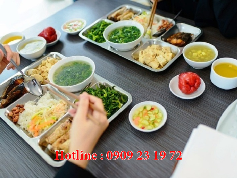 Suất ăn công nghiệp – KCN Bàu Bàng – Bình Dương